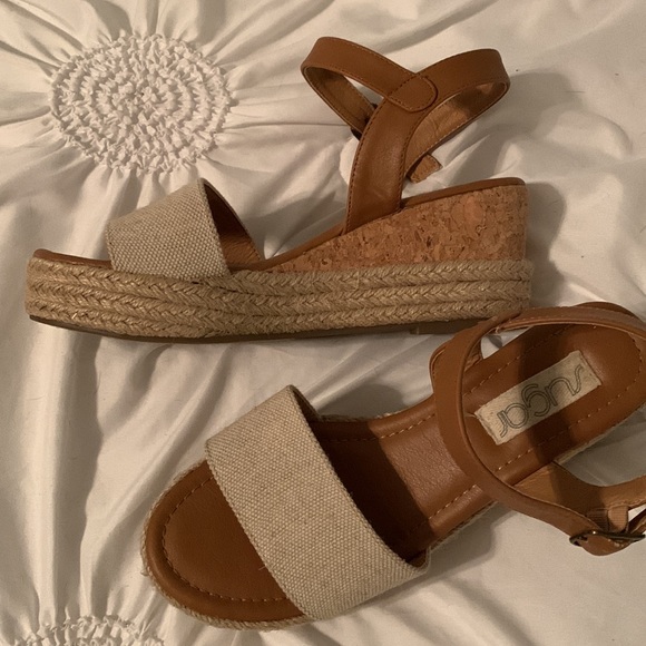 Woman's wedge sandals - Picture 4 of 4